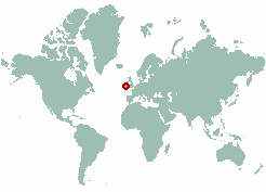 Red Cross Roads in world map