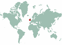 Coorleagh in world map